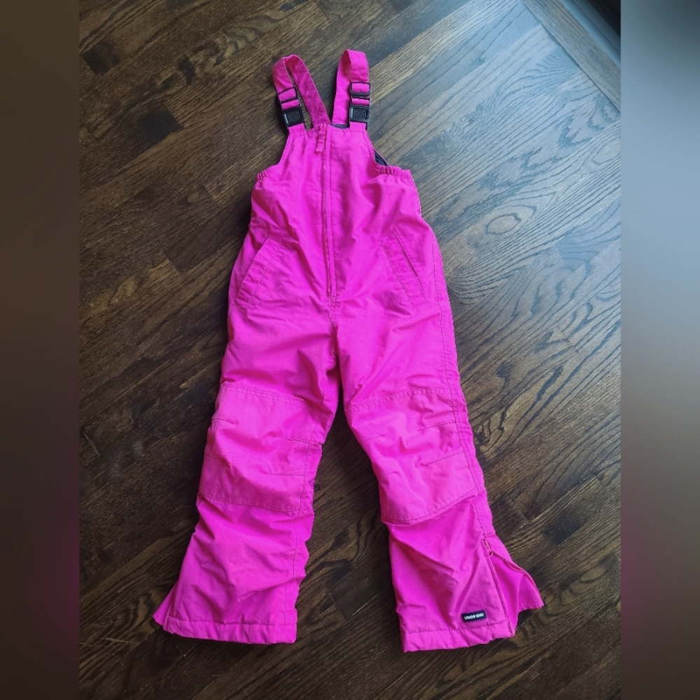 Lands End Squall waterproof snow bibs, size 5